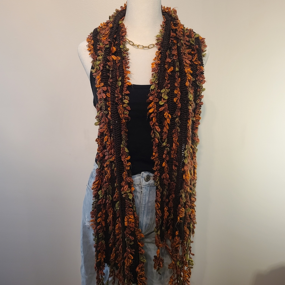 Gorgeous Multicolor Knit Scarf